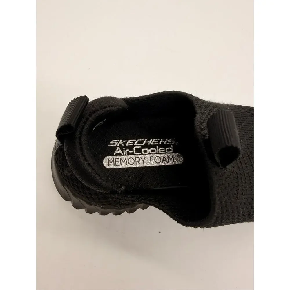 Skechers Elite Flex Wasik Casual Slip On Black Sneakers Toddler Boys Size 8C